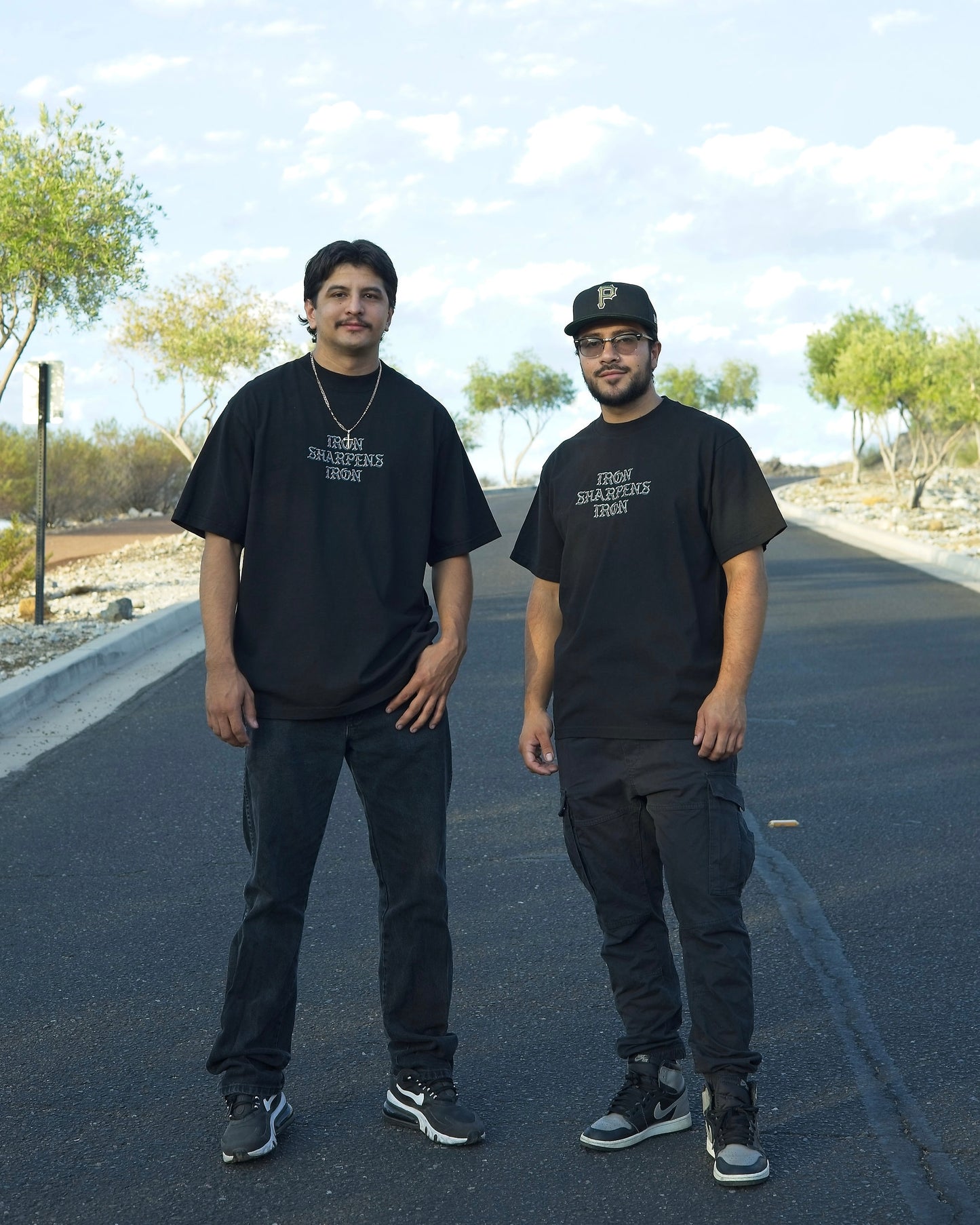 IRON SHARPENS IRON - BLACK