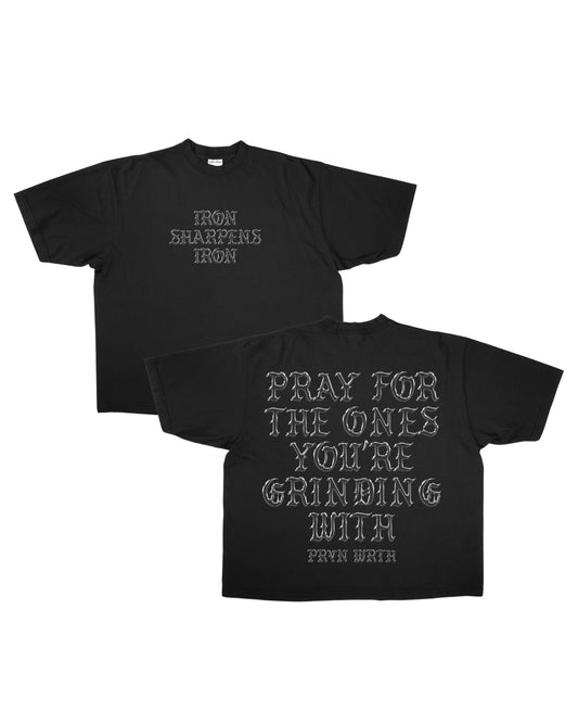 IRON SHARPENS IRON - BLACK